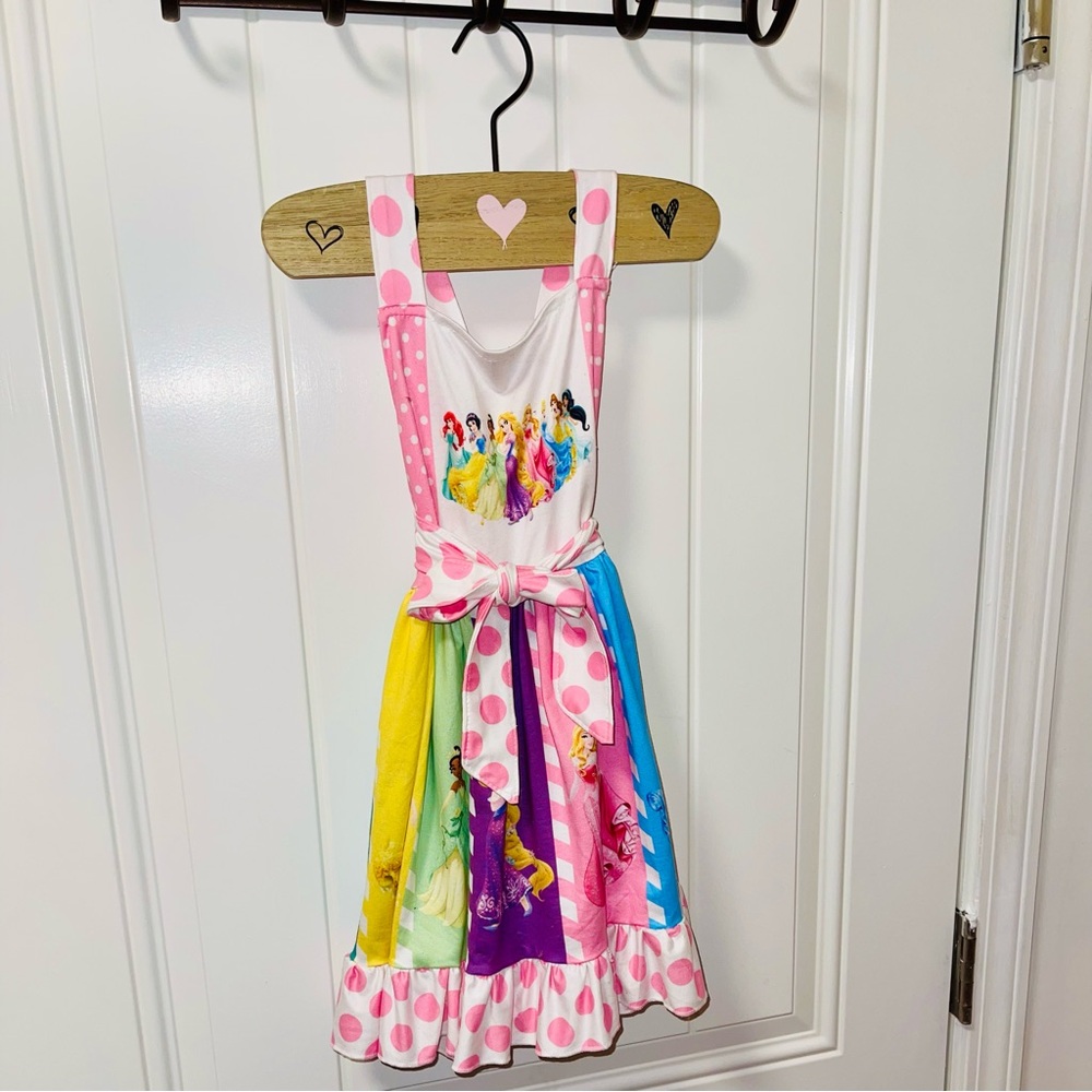 Disney Princess Sleeveless Twirl Dress Sized as 3T Fits Like 4T-5T